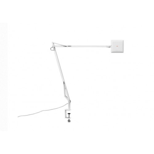 Flos Adjustable table lamp with direct light LED Kelvin Edge Clamp in different finishes