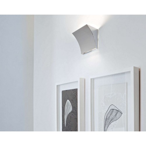 Flos Wall lamp with direct / indirect light LED Pochette Up / Down LED in different finishes
