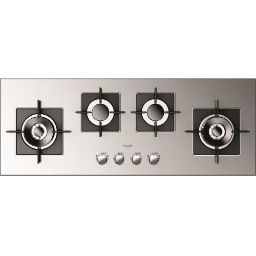 Fulgor FSH 1124 G 2DWK XX table de cuisson à gaz 112 cm finition acier inoxydable