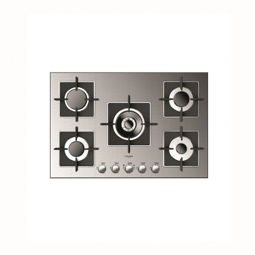 Fulgor FSH 775 G DWK XX table de cuisson à gaz 77 cm finition acier inoxydable