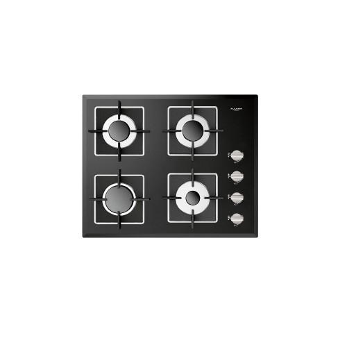 Fulgor FCH 604 G BK table de cuisson à gaz 62 cm finition verre noir