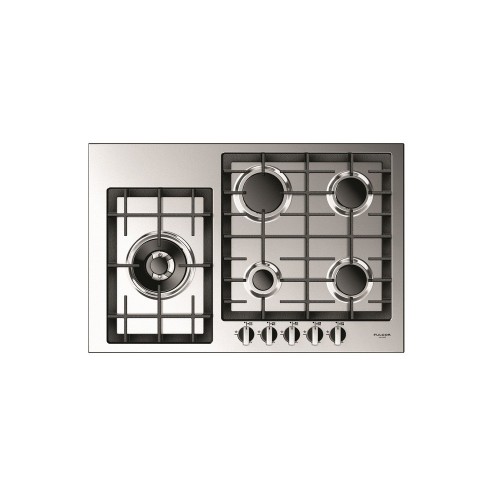 Fulgor QH 765 G WK X table de cuisson à gaz 76 cm finition acier inoxydable