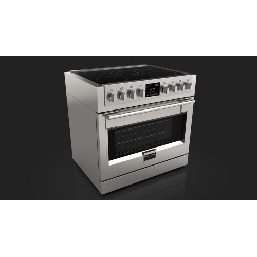 Fulgor Cucina professionale Sofia FSRC 3605 P MI ED 2F X con forno elettronico e piano a induzione finitura inox da 91 cm