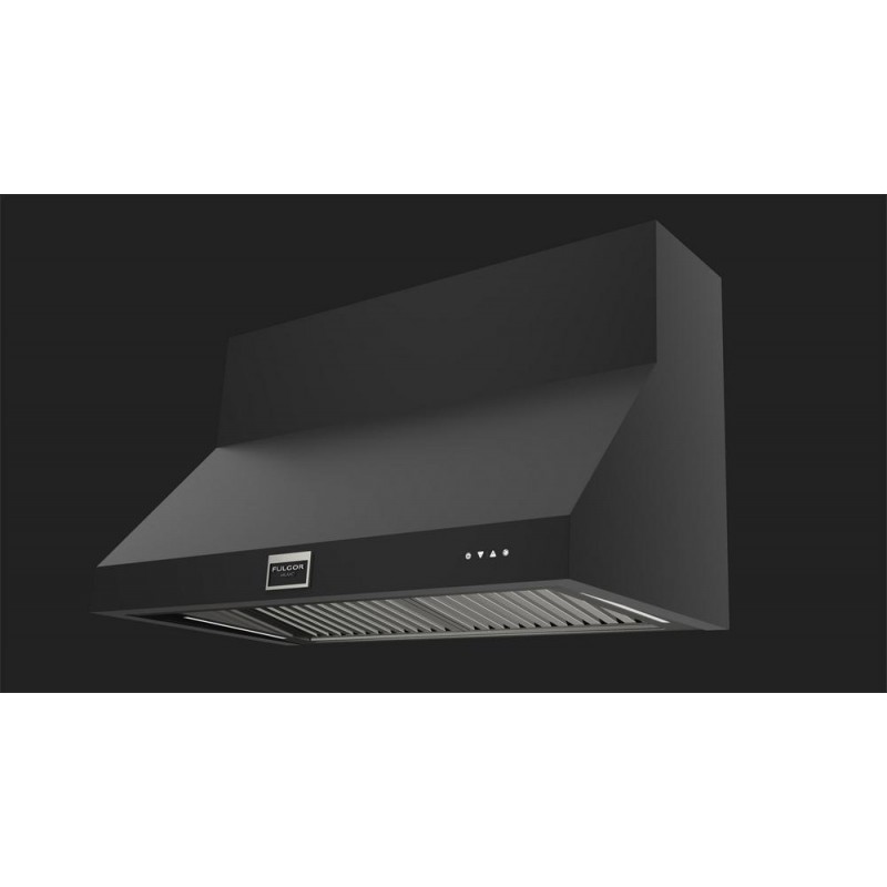  Fulgor Hotte murale FPRHD 482 TC MBK 122 cm finition noir mat