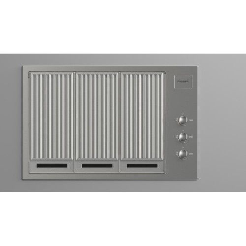 Barbecue à gaz Fulgor FOBQ 803 GX, finition inox 83 cm