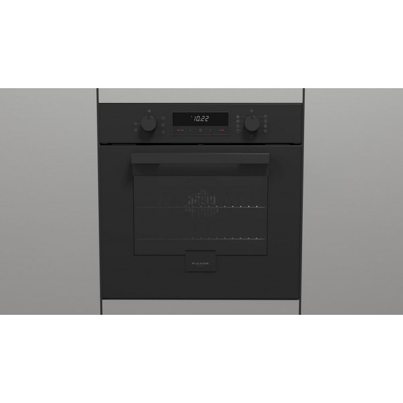  Four thermoventilé Fulgor FUO 6009 MT MBK, finition noir mat 60 cm