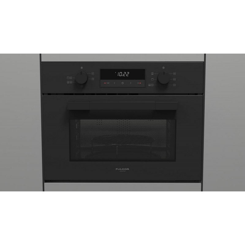  Fulgor Four micro-ondes avec grill FUGMO 4505 MT MBK 60 cm finition noir mat