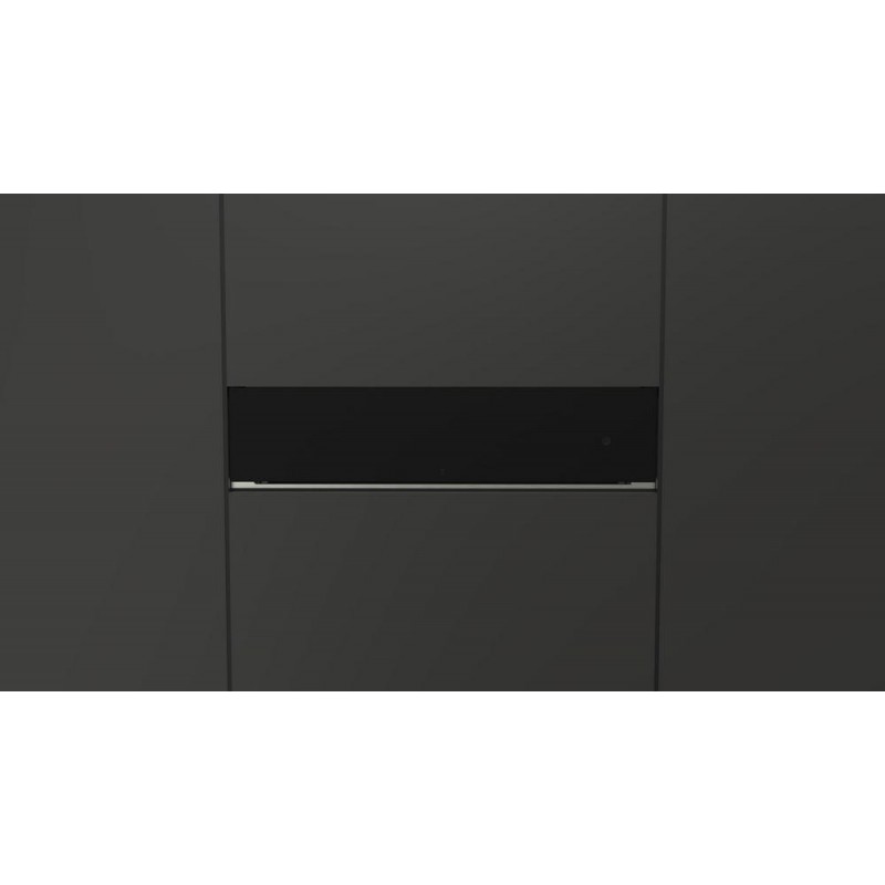  Fulgor FUWD 150 MBK warming drawer, 59 cm matt black finish
