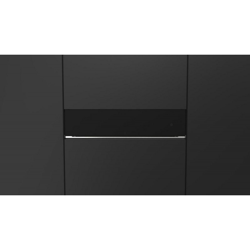  Tiroir de rangement Fulgor FUD 150 MBK finition noir mat, 59 cm