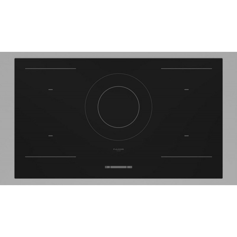  Fulgor FSH 905 ID WT MBK plaque à induction 90 cm finition noir mat
