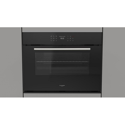 Fulgor Four multifonction FCO 7515 TEM BK 75 cm finition verre noir