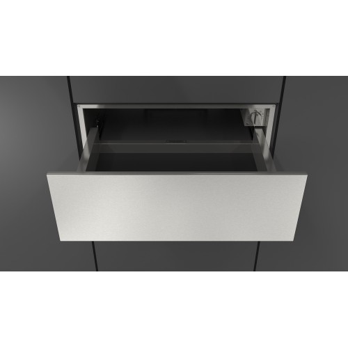 Tiroir chauffant Fulgor FWD 3024 X 76 cm en acier inoxydable