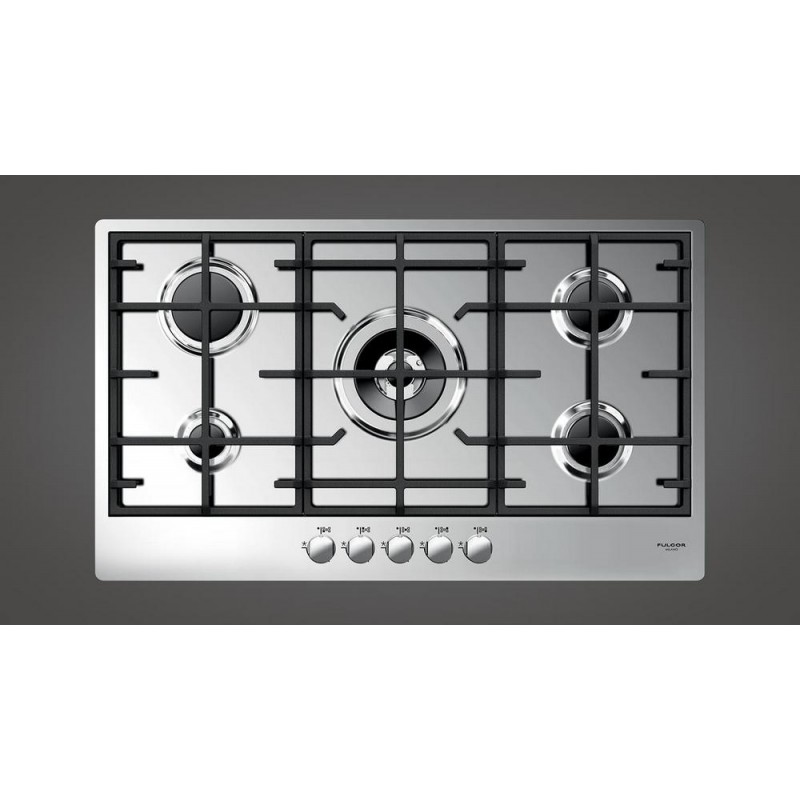  Fulgor CPH 905 G WK X gas hob 86 cm stainless steel finish