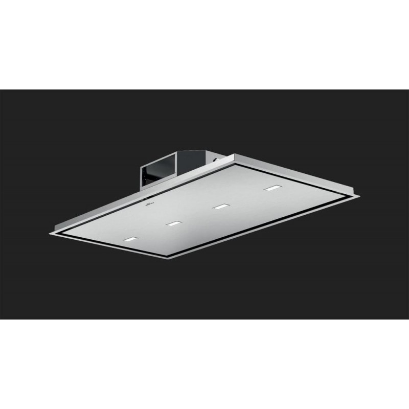  Fulgor Cappa a soffitto FCHD 1200 RC X finitura acciaio inox da 120 cm