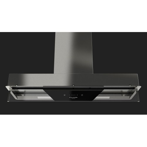 Fulgor integrated hood FBGHD 850 TC X 85 cm stainless steel finish