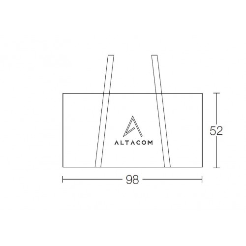 Altacom Bag Rallonge Sac art. AA003 en tissu - Pour 3 rallonges