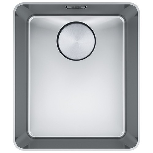 Franke Lavello una vasca Mythos Incasso Semifilo/Filotop MYX 210-34 127.0618.769 finitura inox satinato da 35,2x41,2 cm
