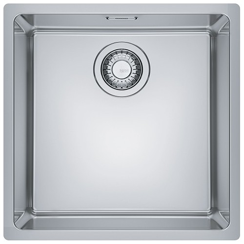 Franke: Évier à une cuve Maris Undermount MRX 110-40 122.0525.224, finition inox satiné, 40 x 40 cm