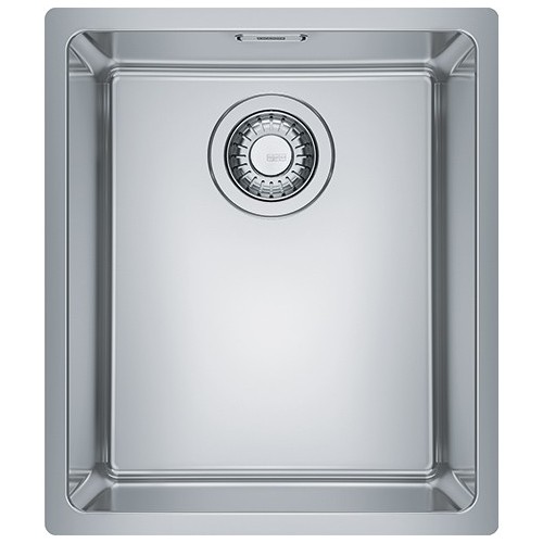 Franke: Évier à une cuve Maris Undermount MRX 110-34 122.0525.278, finition inox satiné, 34 x 40 cm