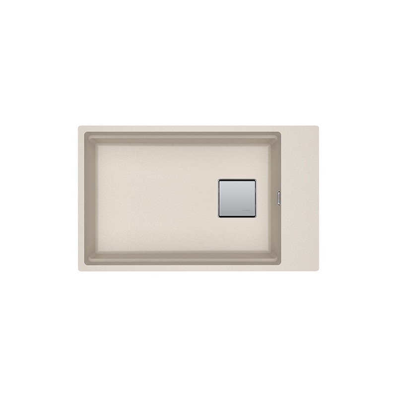  Franke: Fregadero de un seno Kubus 2 Bajo encimera KNG 110-62 125.0529.609 Acabado Sahara Fragranite 62x42 cm