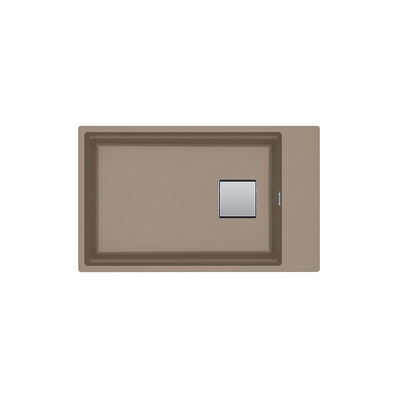  Franke: Fregadero de un seno Kubus 2 Undermount KNG 110-62 125.0529.613 acabado ostra fragranite 62x42 cm
