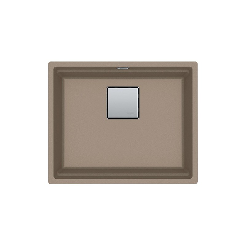  Franke: Fregadero de un seno Kubus 2 Undermount KNG 110-52 125.0529.602 acabado ostra fragranite 52x42 cm