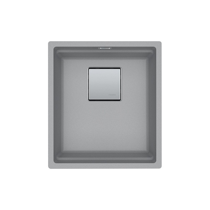  Franke: Single bowl sink Kubus 2 Undermount KNG 110-37 125.0529.503 stone grey fragranite finish 37x42 cm