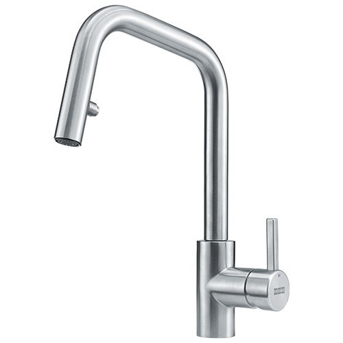 PRONTA CONSEGNA - Franke Miscelatore monocomando Kubus Doccia 115.0529.207 finitura inox satinato