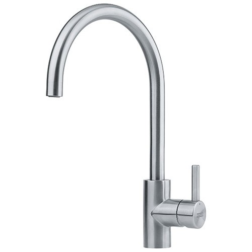 Franke Eos Neo single-lever mixer tap 115.0590.044 satin stainless steel finish