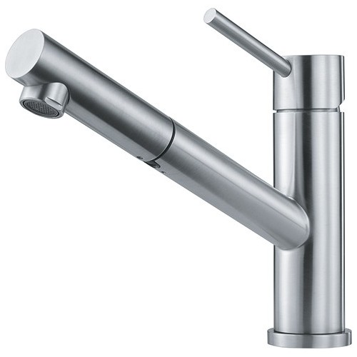 PRONTA CONSEGNA - Franke Miscelatore monocomando Orbit Doccia 115.0569.461 finitura inox satinato