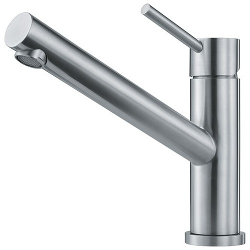 Franke Orbit single lever mixer 115.0569.290 satin stainless steel finish
