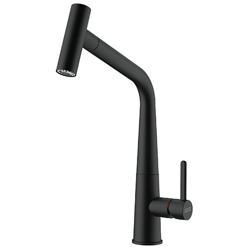 Franke Miscelatore monocomando Icon Pull Doccia 115.0625.190 finitura black matt