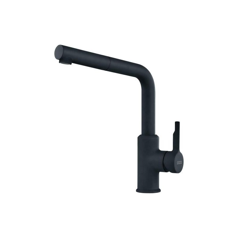  Franke: Grifo monomando para ducha Urban 115.0627.523, acabado negro mate.