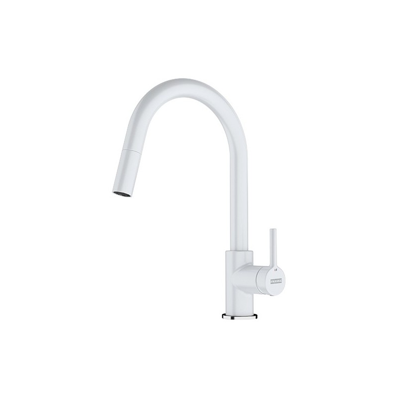  Franke: Mitigeur monocommande Lina Doccia 115.0626.081 finition blanche