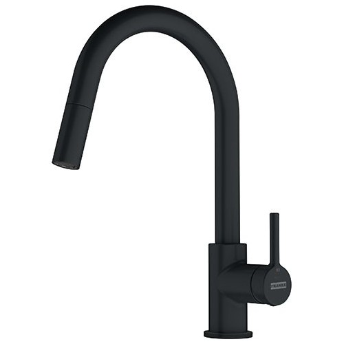 PRONTA CONSEGNA - Franke: Miscelatore monocomando Lina Doccia 115.0626.053 finitura black matt