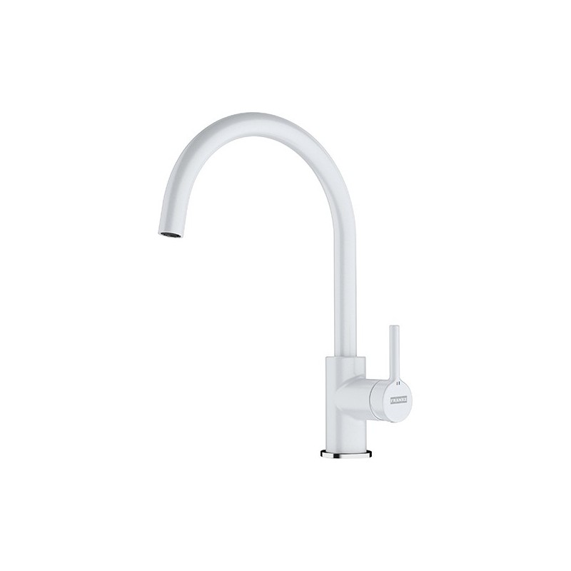  Franke: Robinet mitigeur monocommande Lina 115.0626.024, finition blanche