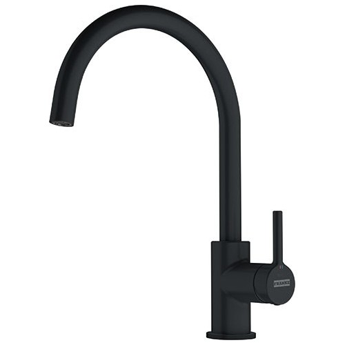Franke: Lina 115.0626.019 single-lever mixer tap with black matt finish