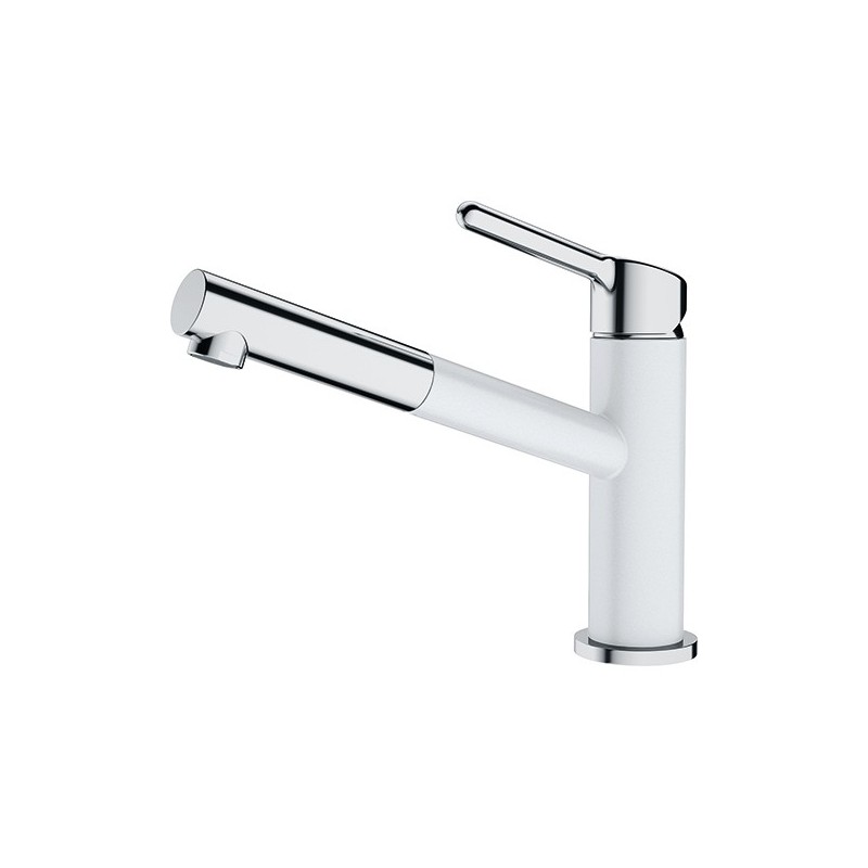  Mitigeur de douche monocommande Franke Orbit 115.0623.139, finition blanche