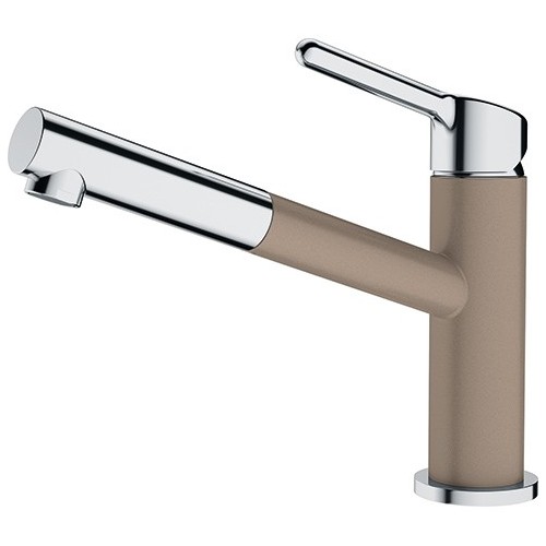 Grifo monomando para ducha Franke Orbit 115.0623.147, acabado color ostra
