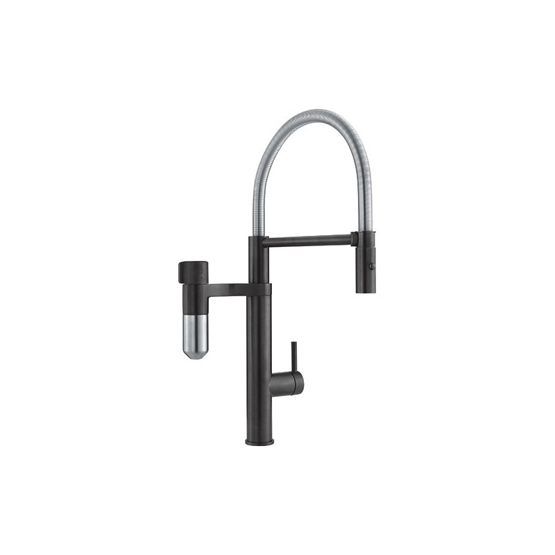 Franke Vital 2in1 Semi-pro mixer with integrated water filtration 120.0621.313 chrome / industrial black finish