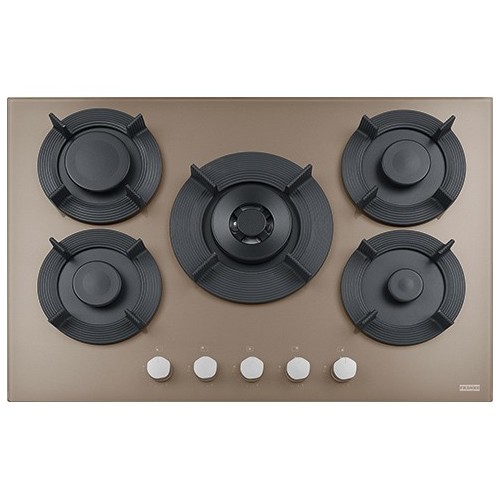 Franke: Plaque de cuisson à gaz Maris Free Colore FHMF 755 4G DC C OY 106.0541.754, 75 cm, finition huître