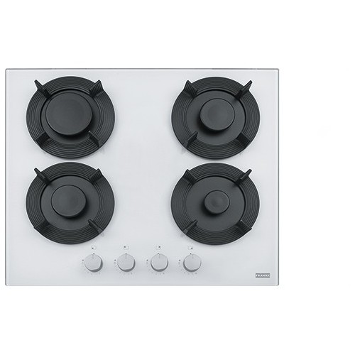Franke: Plaque de cuisson à gaz Maris Free Colore FHMF 604 4G C WH 106.0541.749 60 cm, finition blanche