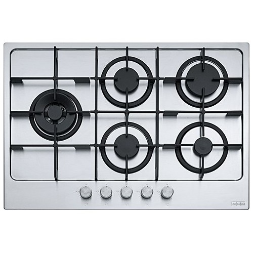 Franke Gas hob Maris 750 FHMA 755 4G DCL XS C 106.0554.382 satin stainless steel finish 73 cm
