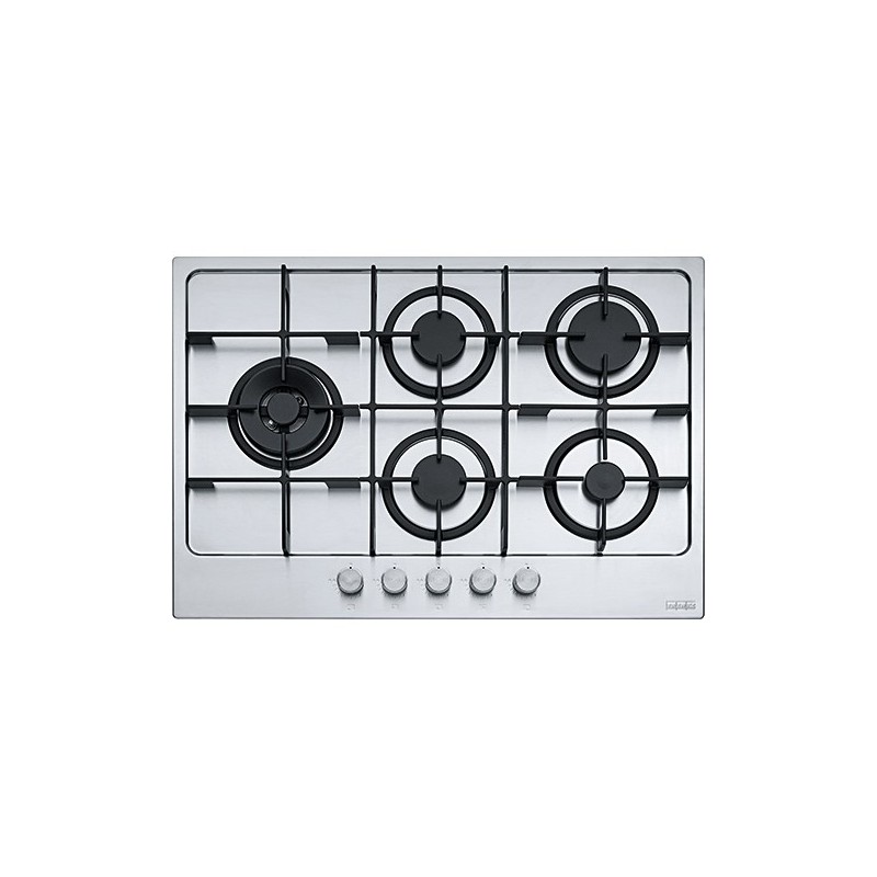  Franke: Plaque de cuisson à gaz Maris 750 FHMA 755 4G DCL XS C 106.0554.382 73 cm en acier inoxydable satiné