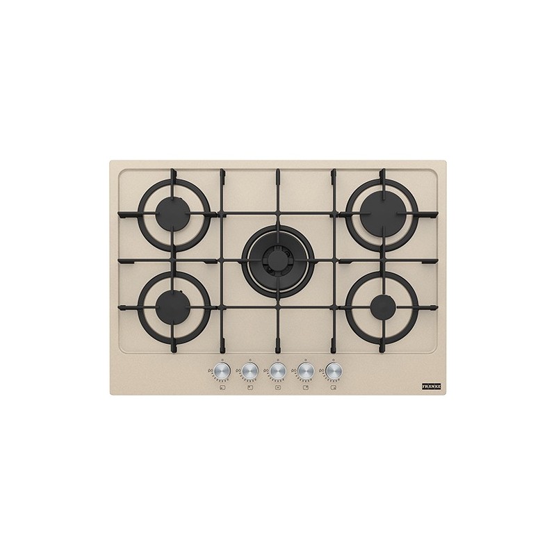  Franke: Maris 750 FHMA 755 4G DC OA C 106.0554.409 Plaque de cuisson à gaz 73 cm, finition avoine