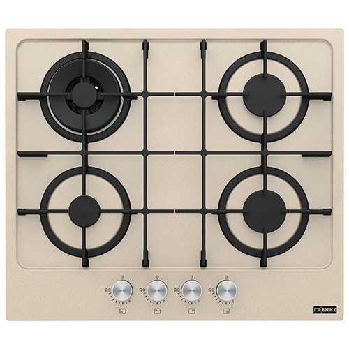 Franke: Maris 600 FHMA 604 3G DC OA C 106.0554.405 finition avoine, plaque de cuisson à gaz 59 cm