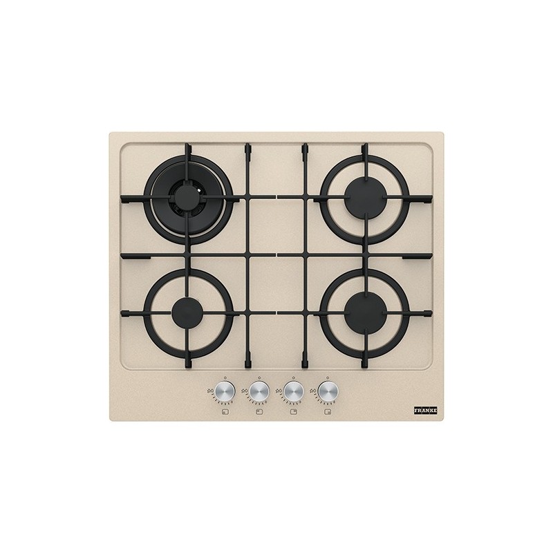  Franke: Maris 600 FHMA 604 3G DC OA C 106.0554.405 finition avoine, plaque de cuisson à gaz 59 cm