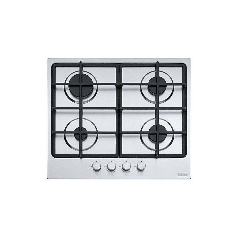  Franke: Placa de gas Smart 600 FHSM 604 4G XS C 106.0554.390 de 59 cm, acero satinado