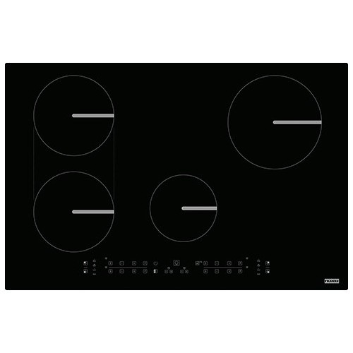 PRONTA CONSEGNA - Franke: Piano cottura induzione Smart FSM 804 I B BK 108.0606.110 finitura nero da 77 cm