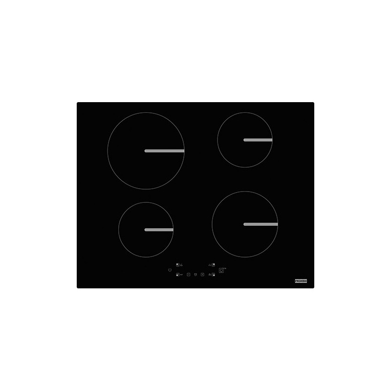  Franke: Plaque à induction Smart FSM 654 I BK 108.0606.107 de 65 cm, finition noire